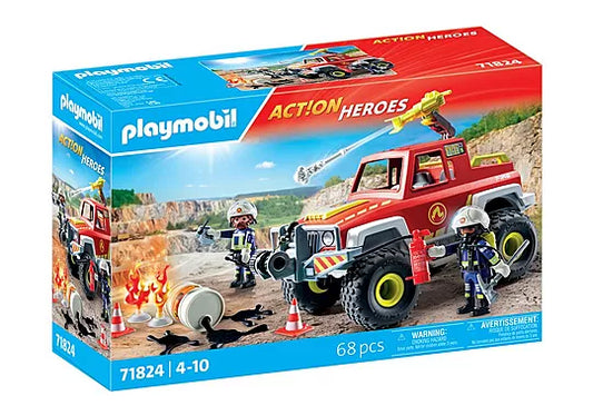 Playmobil Action Heroes Firefighting Truck