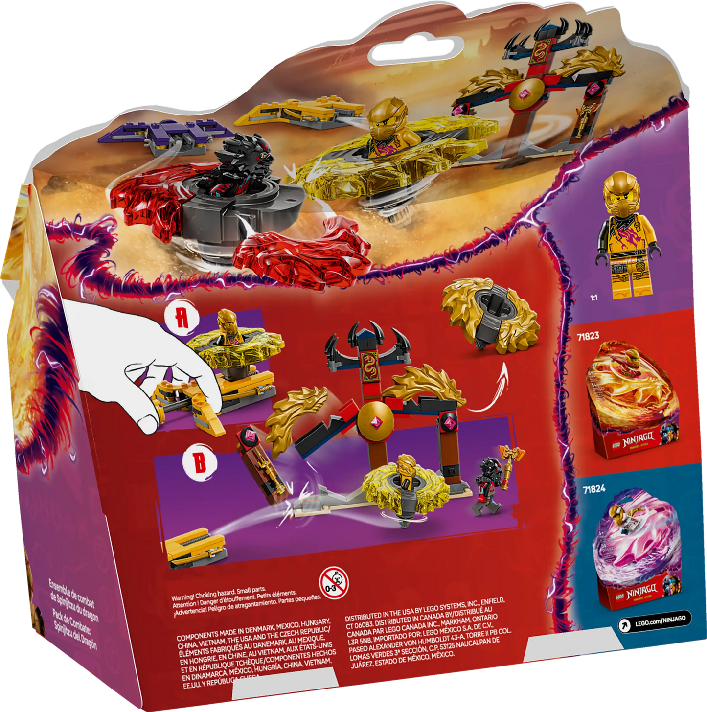 Lego Ninjago Dragon Spinjitzu Battle Pack 71826