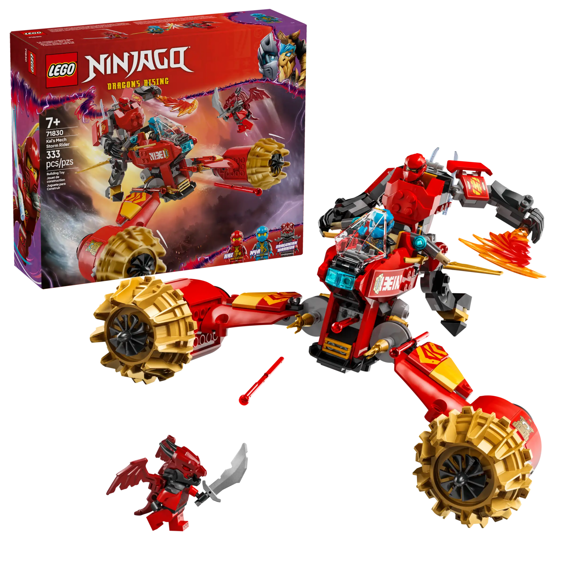 Lego Ninjago Kai's Mech Storm Rider 71830