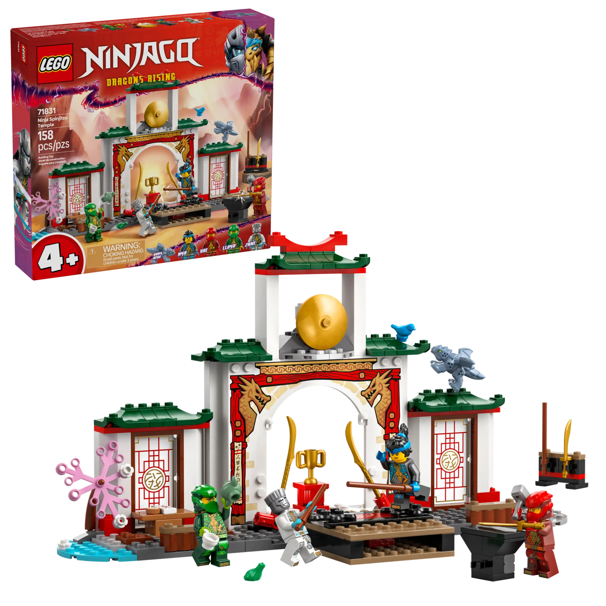 Lego Ninjago Ninja Spinjitzu Temple 71831 – Sam Turner Sons