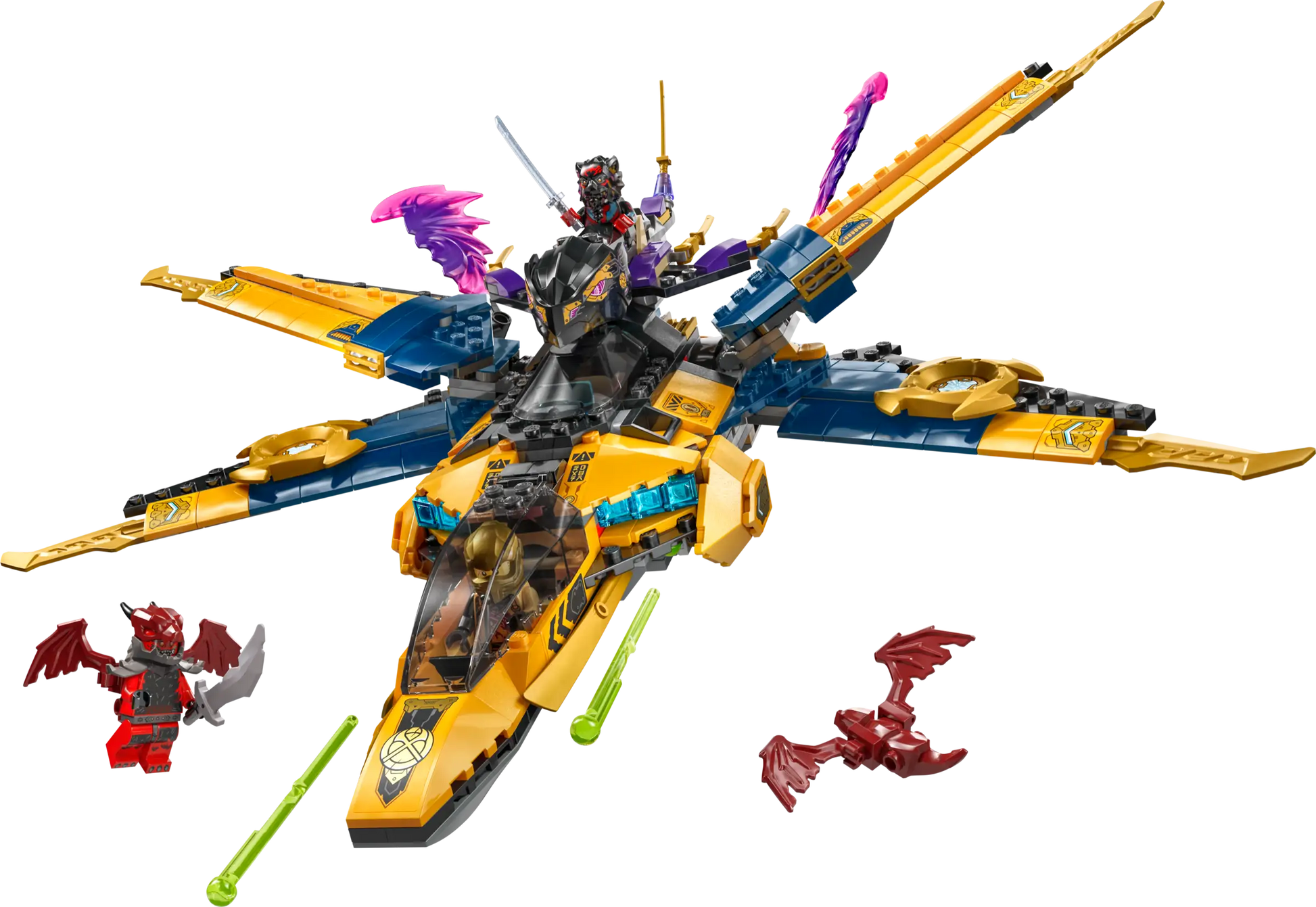 Lego Ninjago Ras and Arin's Super Storm Jet 71833