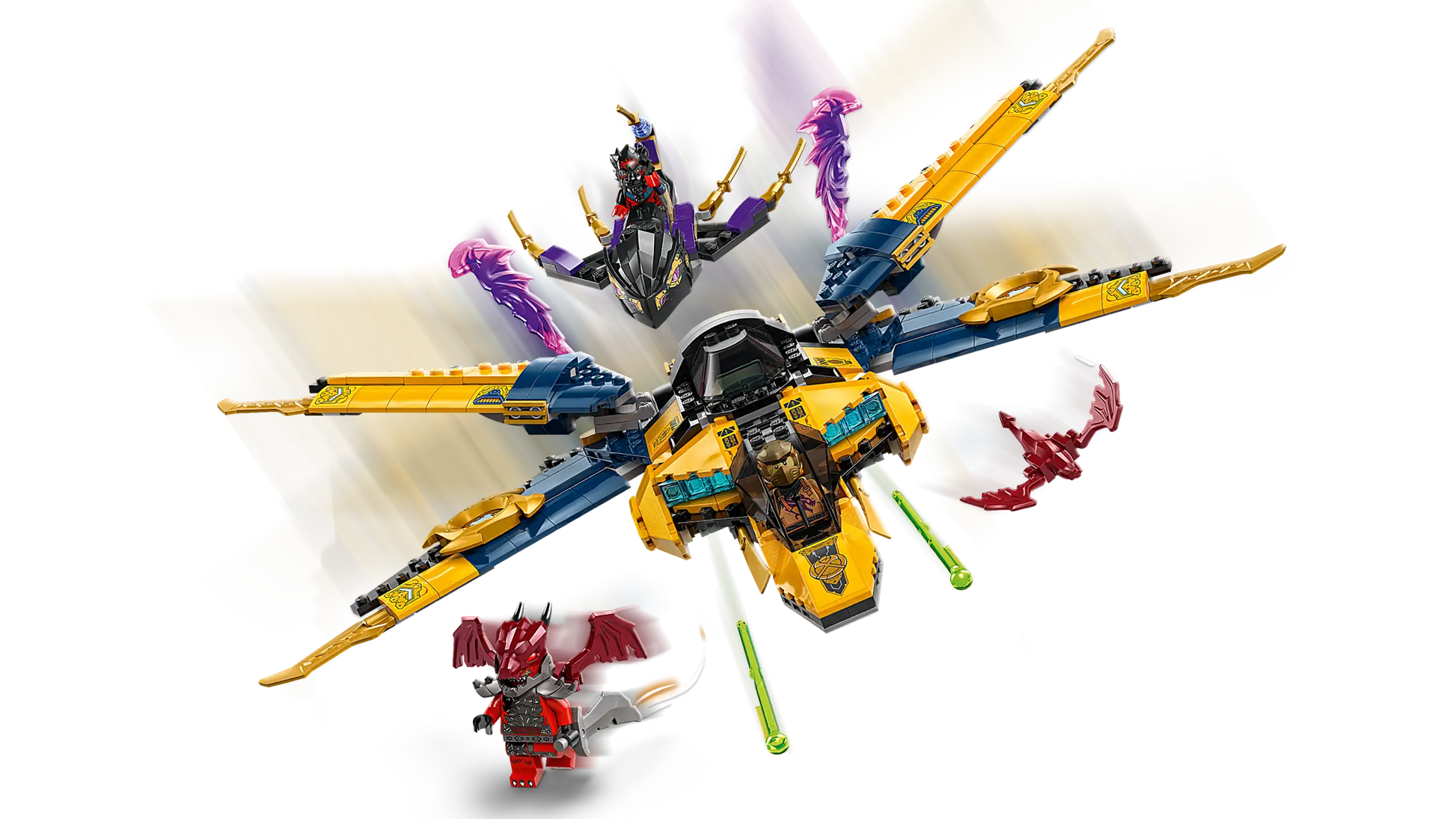 Lego Ninjago Ras and Arin's Super Storm Jet 71833