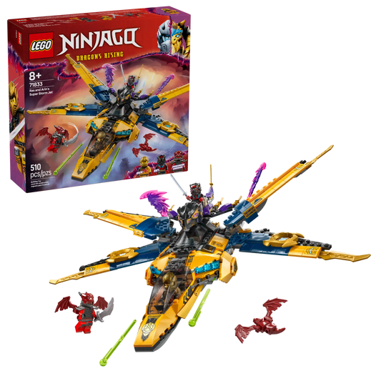 Lego Ninjago Ras and Arin's Super Storm Jet 71833