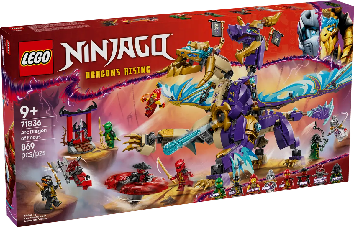 Lego Ninjago Arc Dragon of Focus 71836