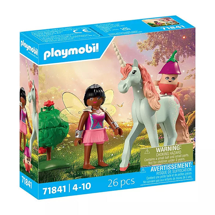 Playmobil Collectible Unicorn Sky Rose with Fairy 71841
