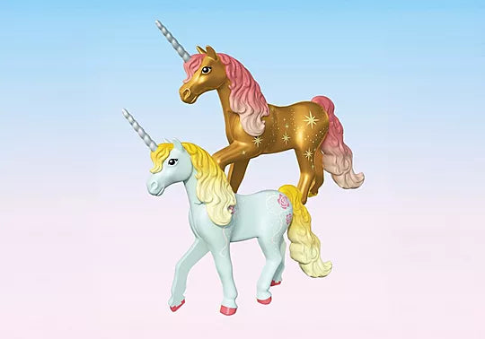 71841 Playmobil  Magical Unicorns Sky Rose With Fairy Collectible Unicorn 