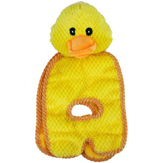 Happy Pet Tug O War Duck Squeaker Dog Toy