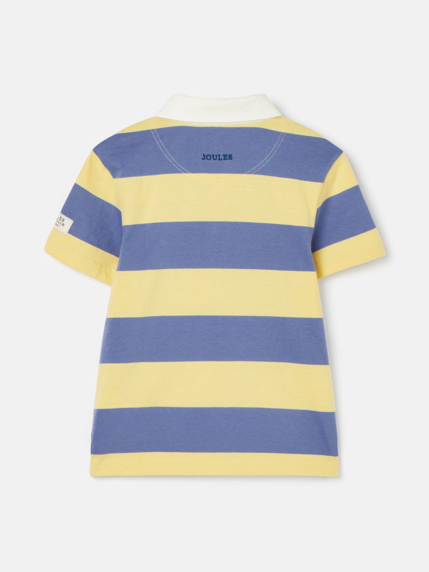 Joules Boys Ozzy Stripe Jersey Polo Shirt