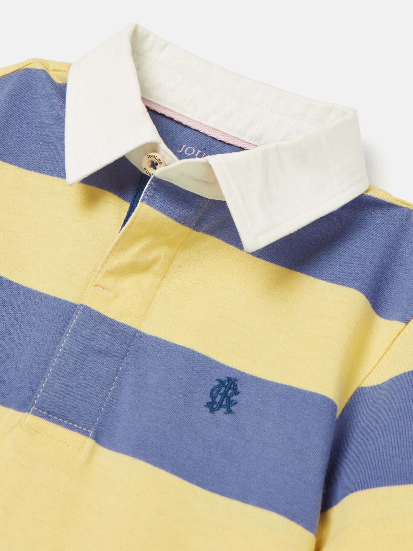 Joules Boys Ozzy Stripe Jersey Polo Shirt