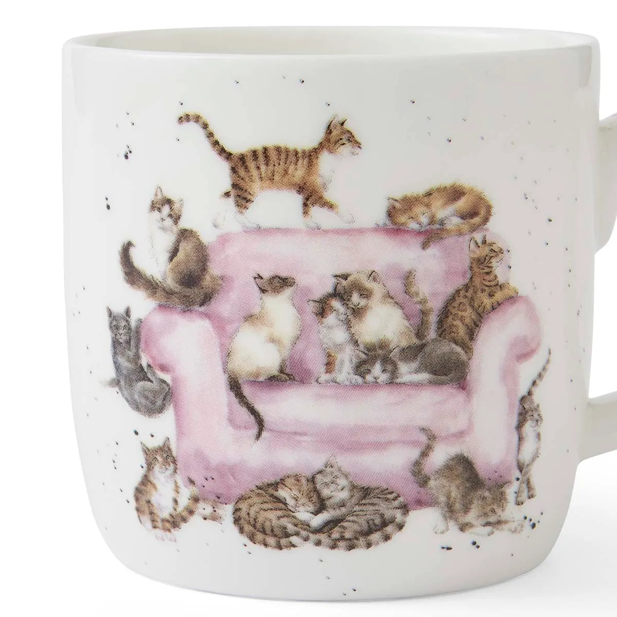 Wrendale Cattitude Cat & Kitten Mug