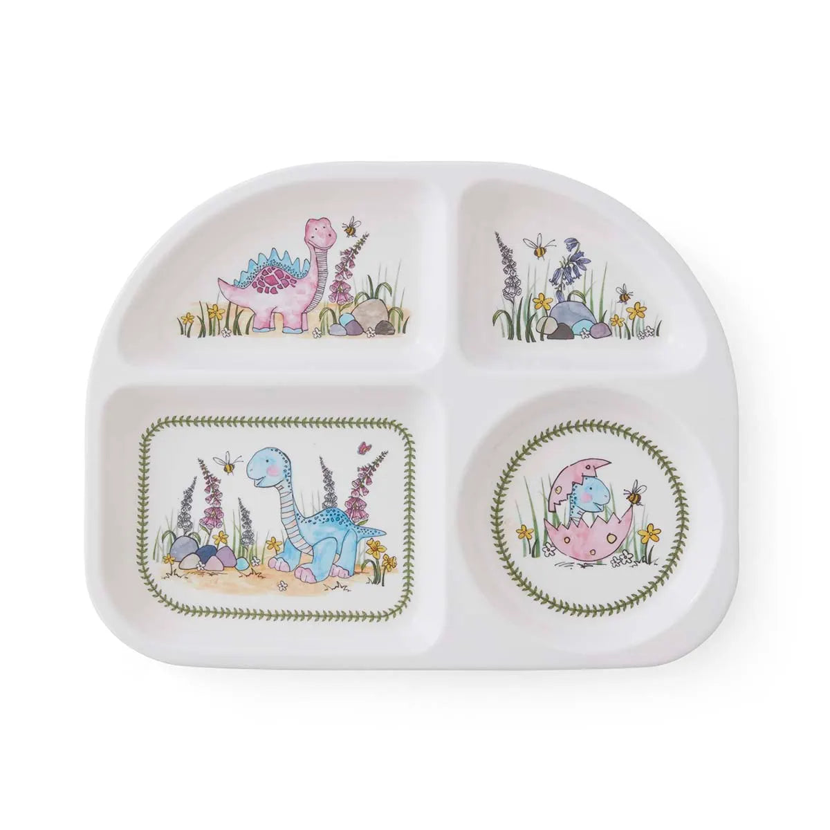 Mini Meirion Divided Plate - Dino