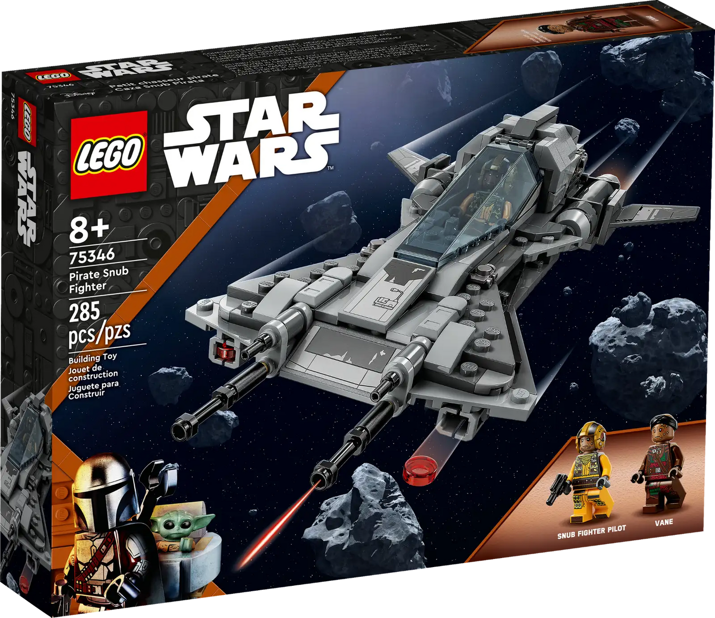 Lego Star Wars Pirate Snub Fighter 75346