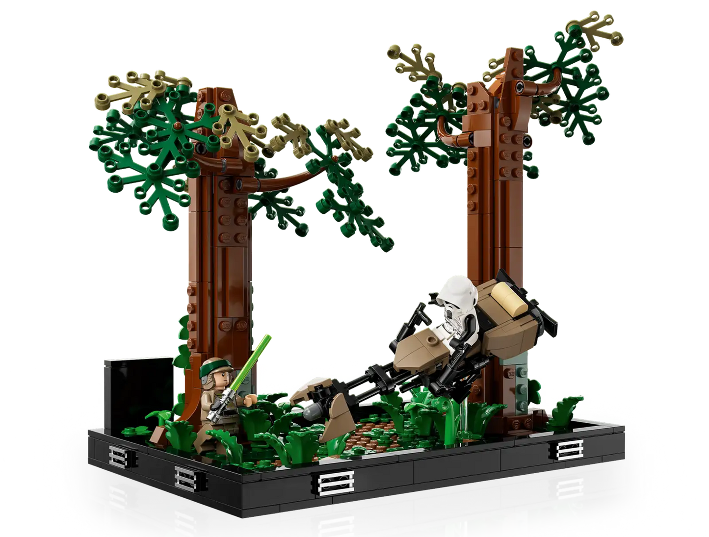Lego Star Wars Endor Speeder Chase Diorama 75353