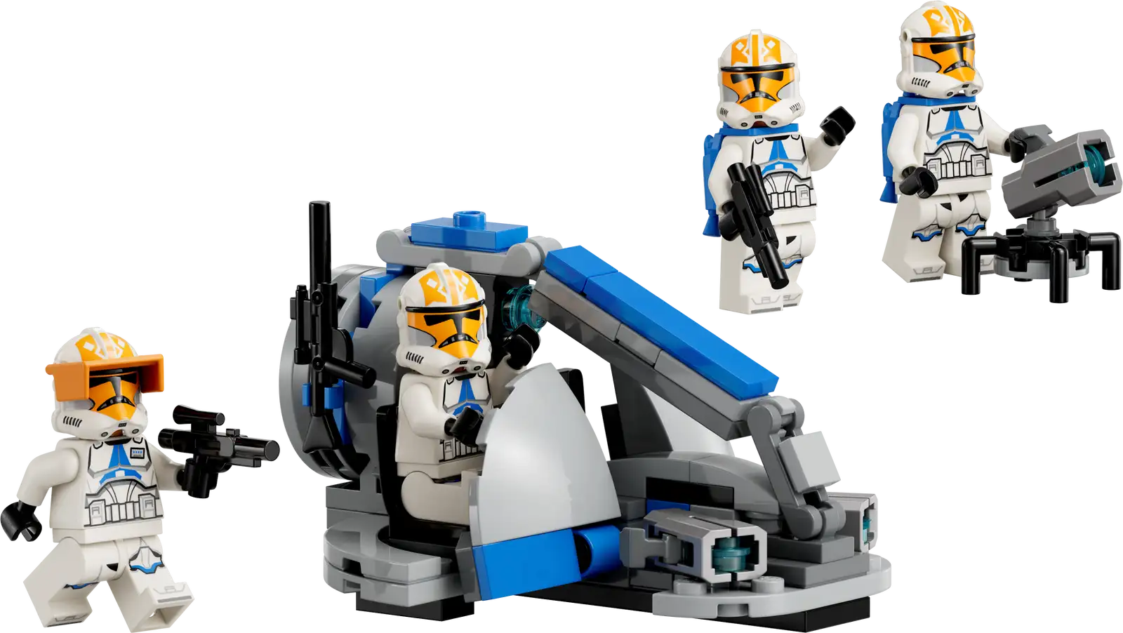 Lego star wars 501st clone online trooper battle pack