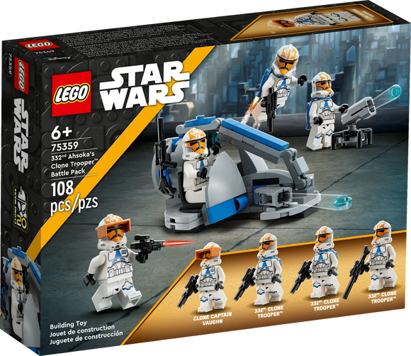 Lego Star Wars 332nd Ahsokas Clone Trooper Battle Pack