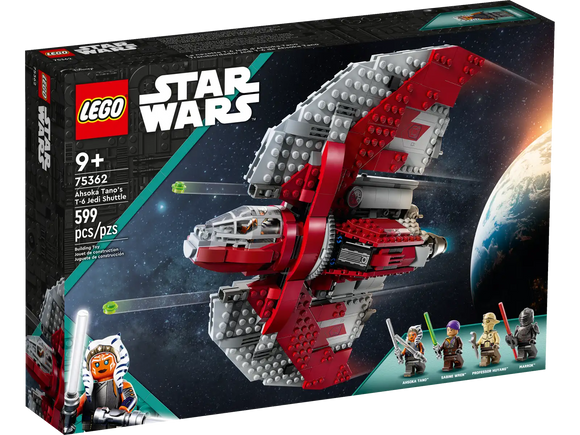Lego Star Wars Ahsoka Tano's T-6 Jedi Shuttle 75362