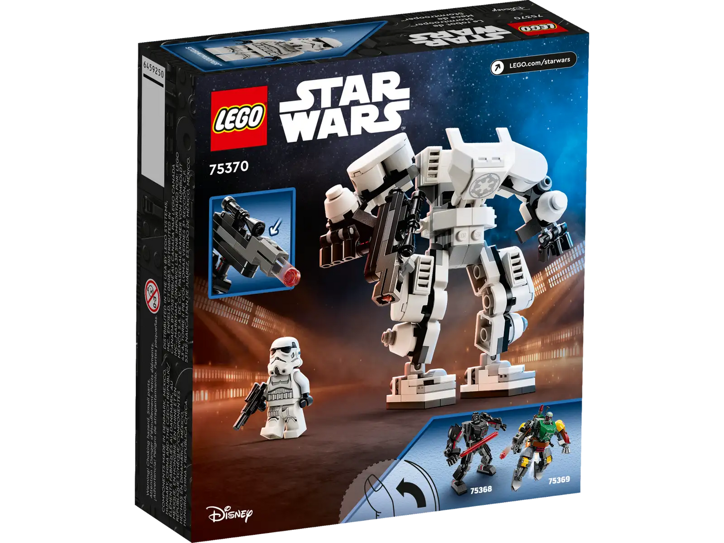 Lego Star Wars Stormtrooper Mech 75370