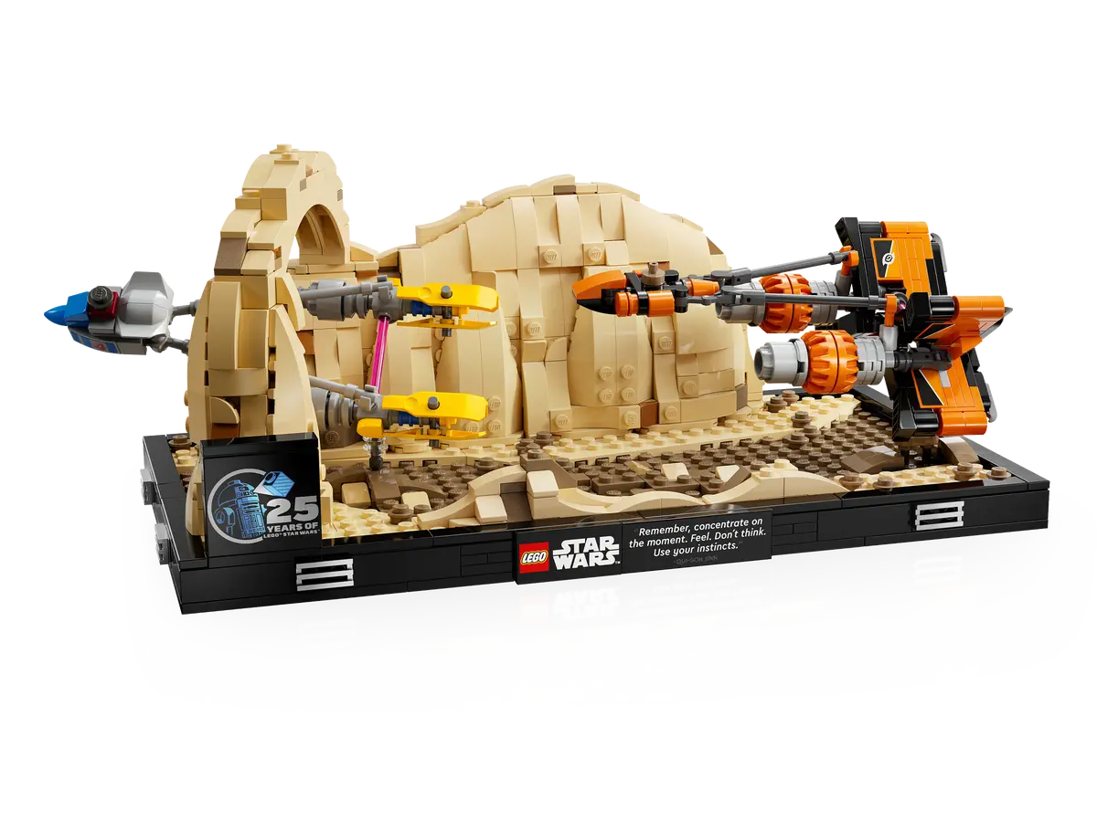Lego Star Wars Lego Mos Espa Podrace Diorama 75380