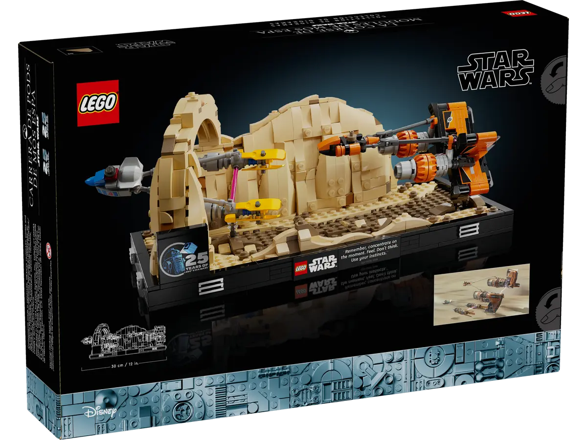 Lego Star Wars Lego Mos Espa Podrace Diorama 75380