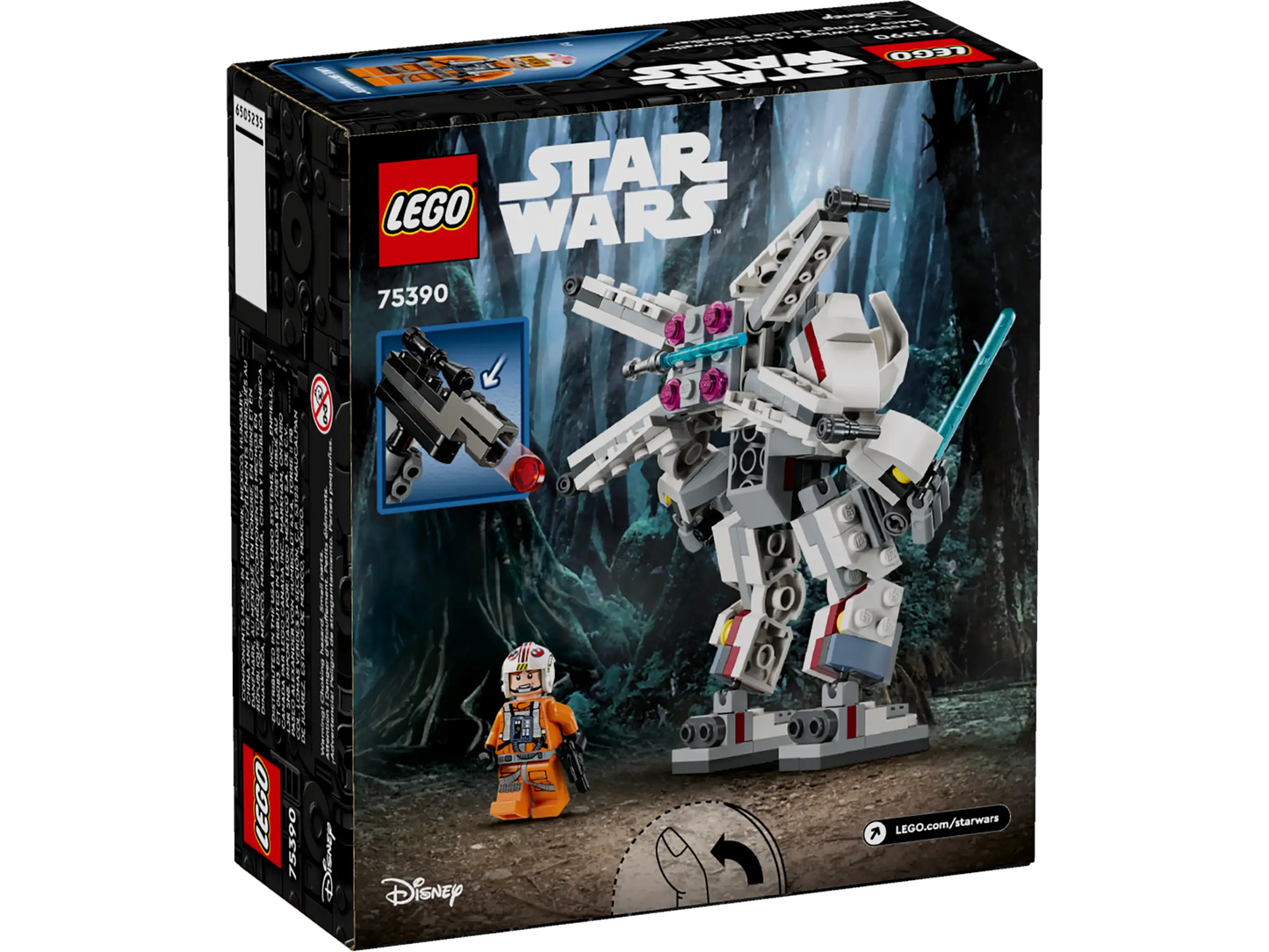 Lego Star Wars Luke Skywalker X-Wing Mech 75390