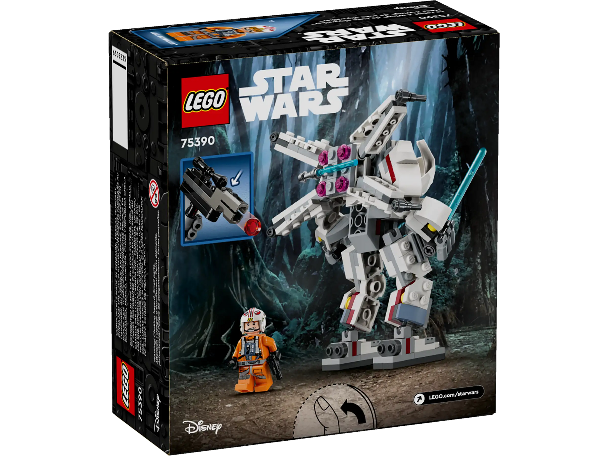 Lego Star Wars Luke Skywalker X-Wing Mech 75390