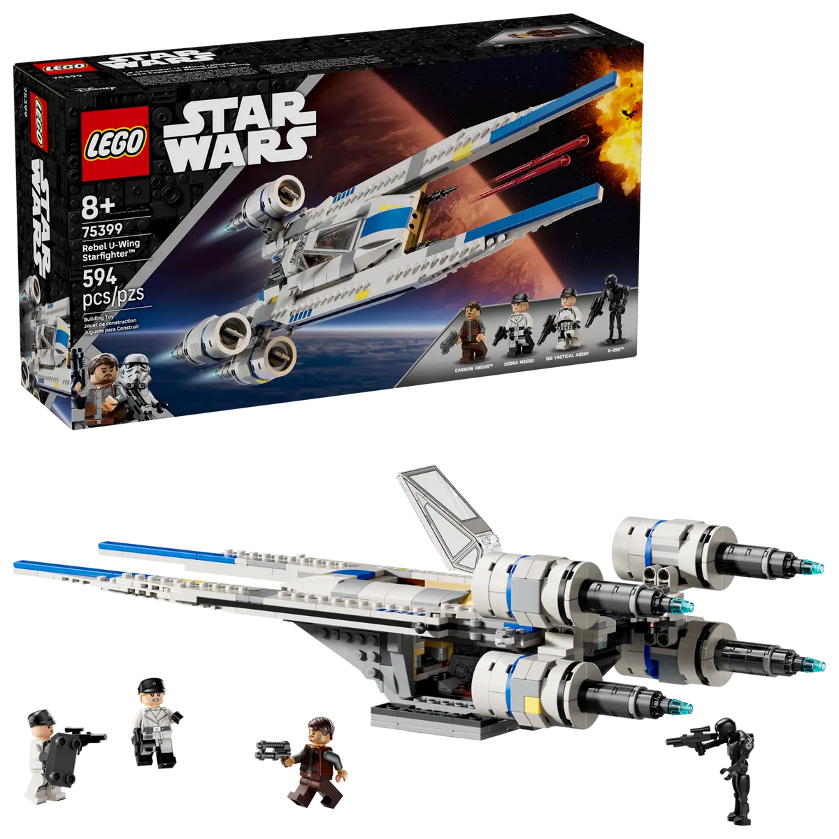 Lego Star Wars Rebel U-Wing Starfighter 75399