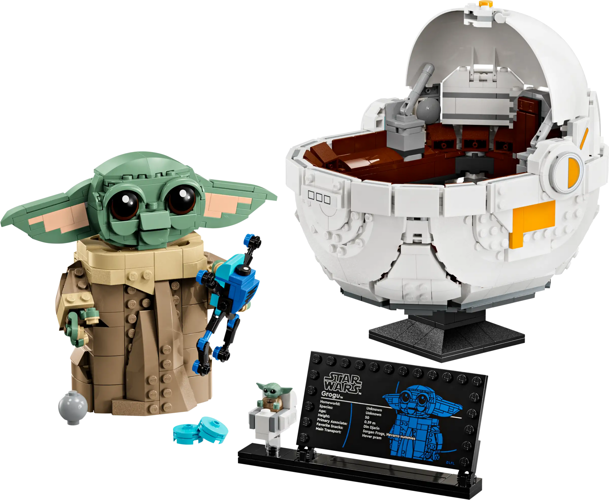Lego Star Wars Grogu with Hover Pram 75403