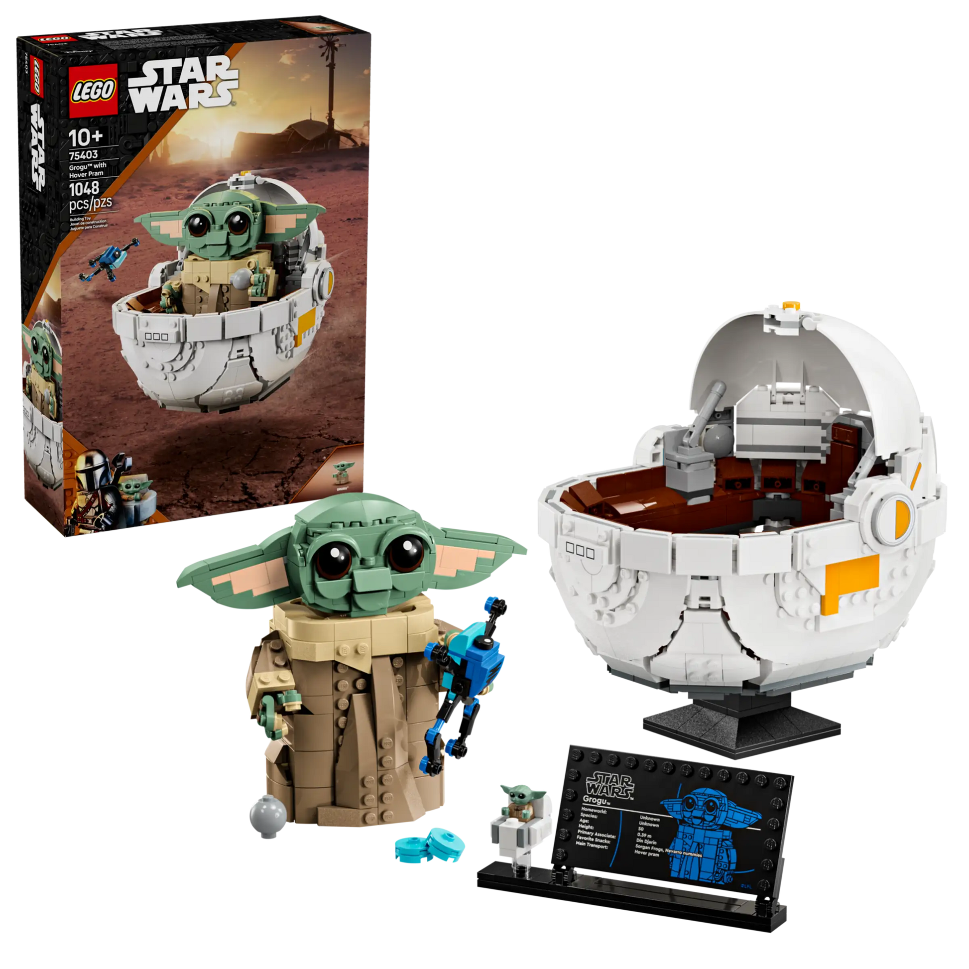 Lego Star Wars Grogu with Hover Pram 75403