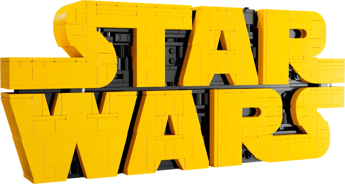 Lego Star Wars Brick-Built Star Wars Logo 75407