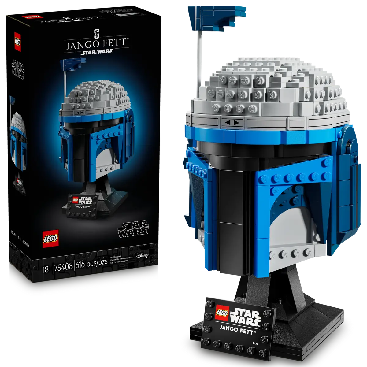 Lego Star Wars Jango Fett Helmet 75408