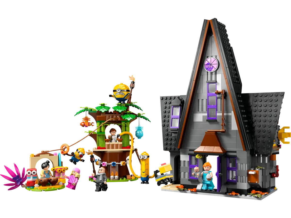 Lego Despicable Me Minions and Gru's Family Mansion 75583