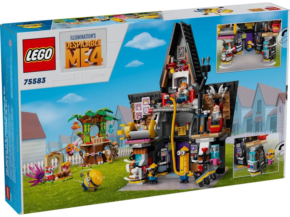 Lego Despicable Me Minions and Gru's Family Mansion 75583