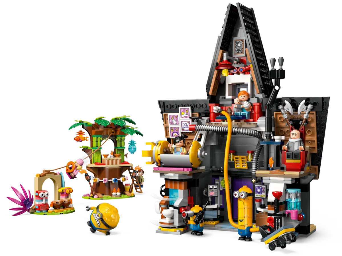 Lego Despicable Me Minions and Gru's Family Mansion 75583