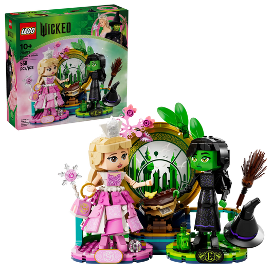 Lego Elphaba and Glinda Figures 75682