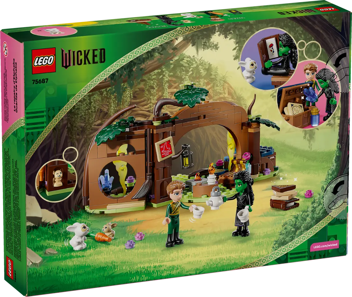 Lego Wicked Elphaba's Retreat 75687