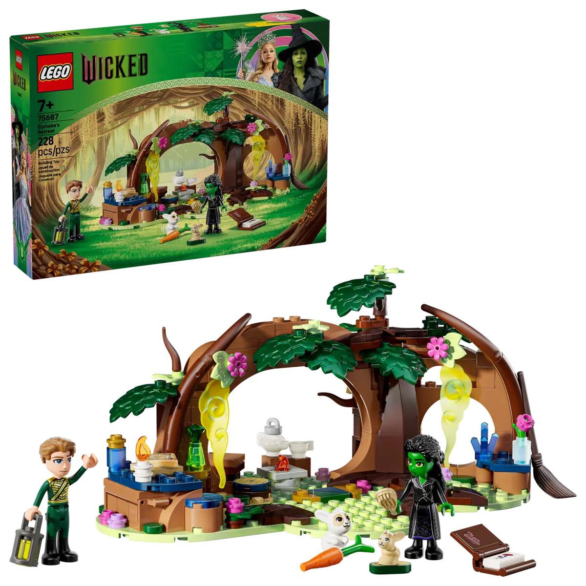 Lego Wicked Elphaba's Retreat 75687