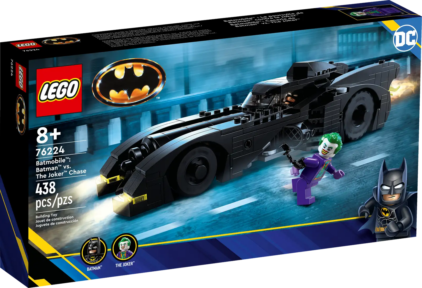 Lego DC Batmobile: Batman vs The Joker Chase 76224
