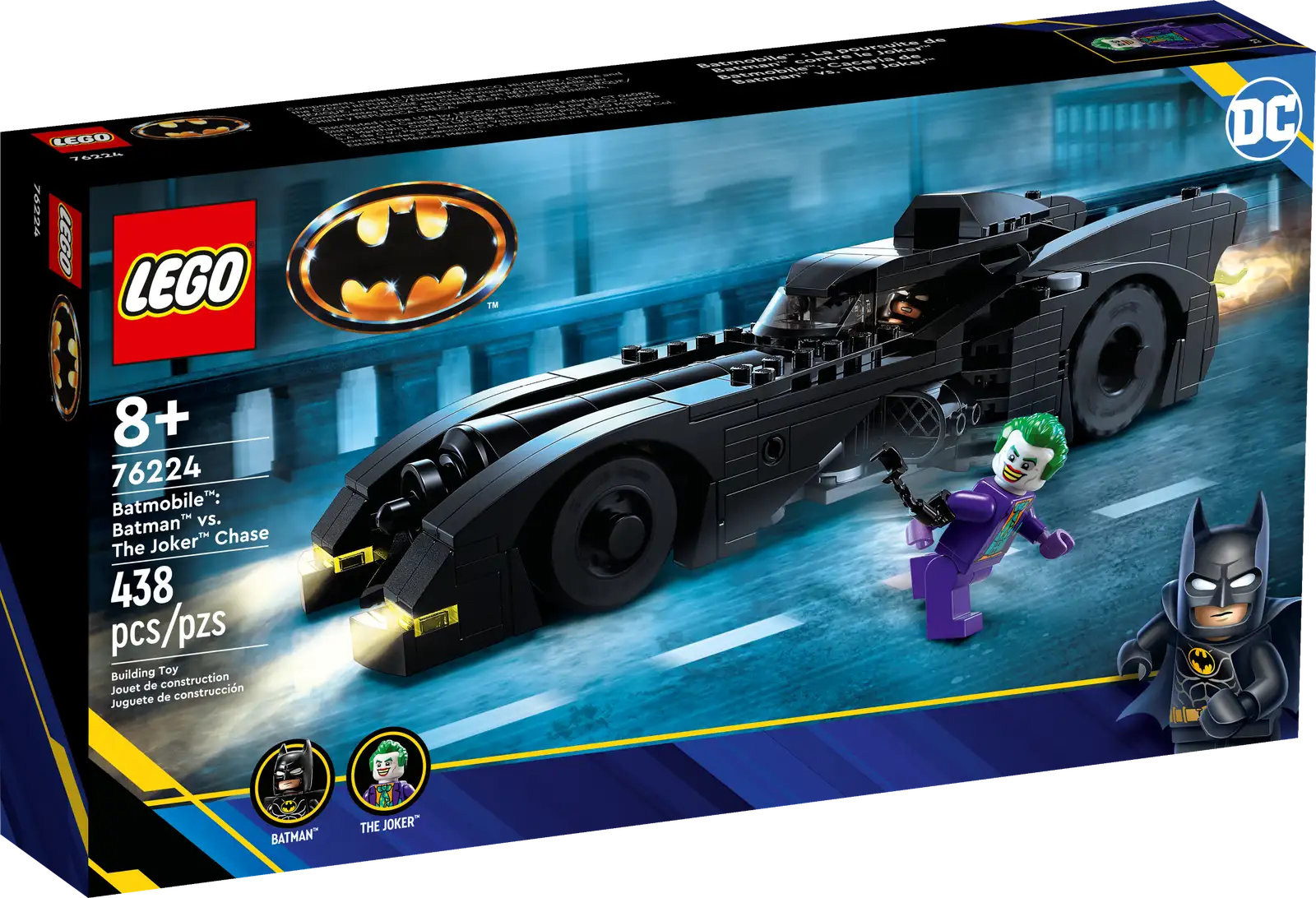 Lego DC Batmobile: Batman vs The Joker Chase 76224