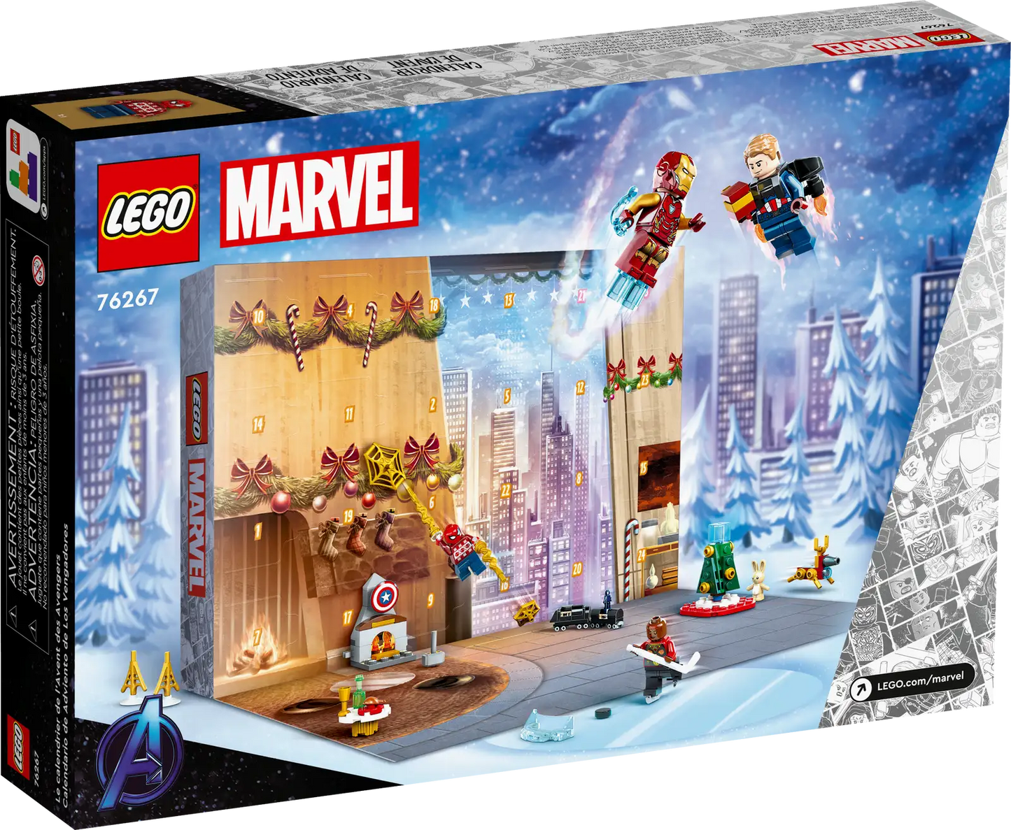 Lego Marvel Avengers 2023 Advent Calendar 76267