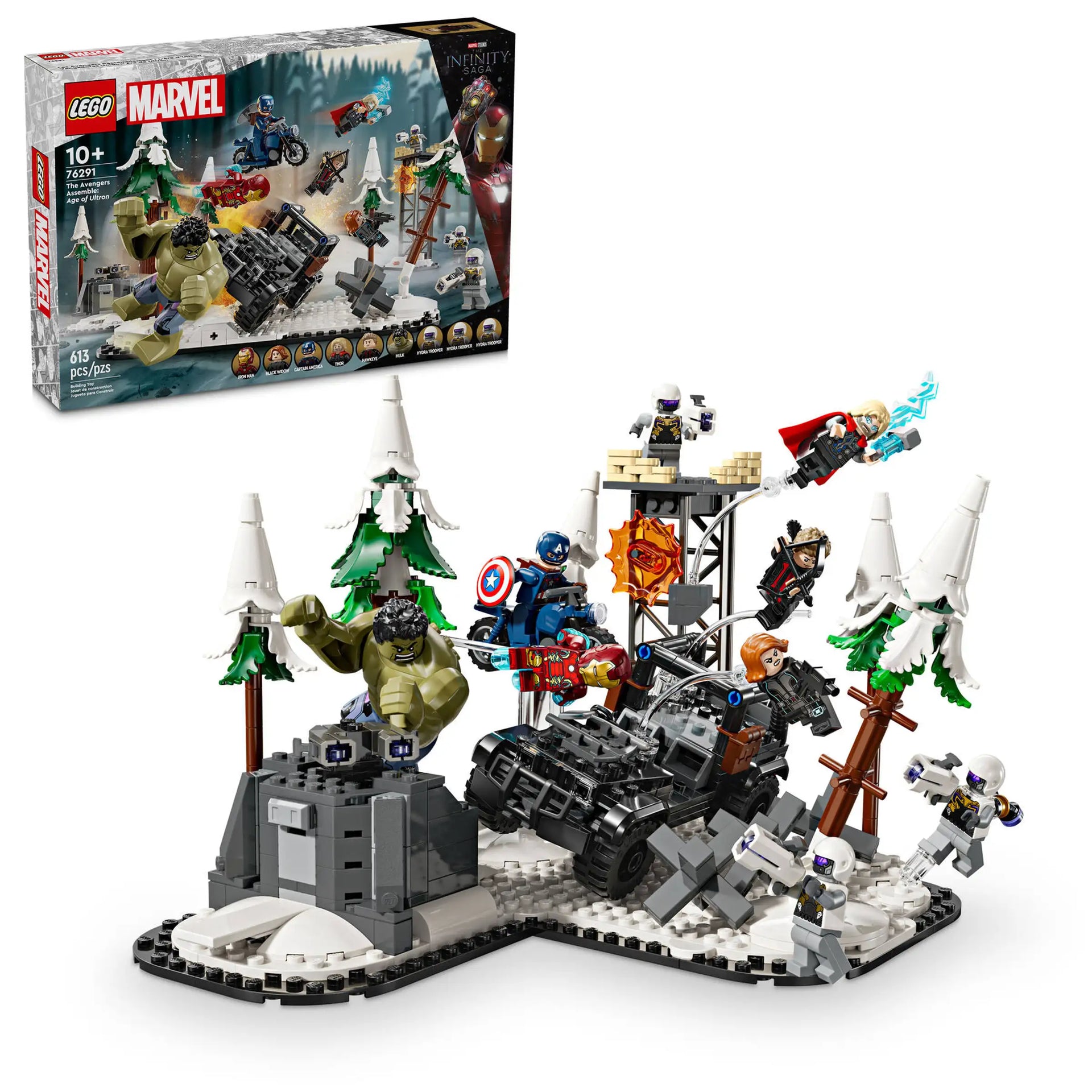 美品 HOW APplus Lego Marvel The Avengers Assemble: Age of Ultron 76291 – Sam