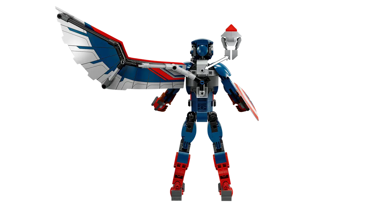 Lego Marvel Captain America Construction Figure 76296