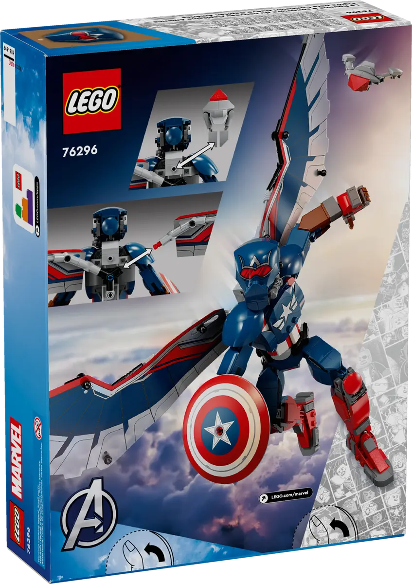 Lego Marvel Captain America Construction Figure 76296