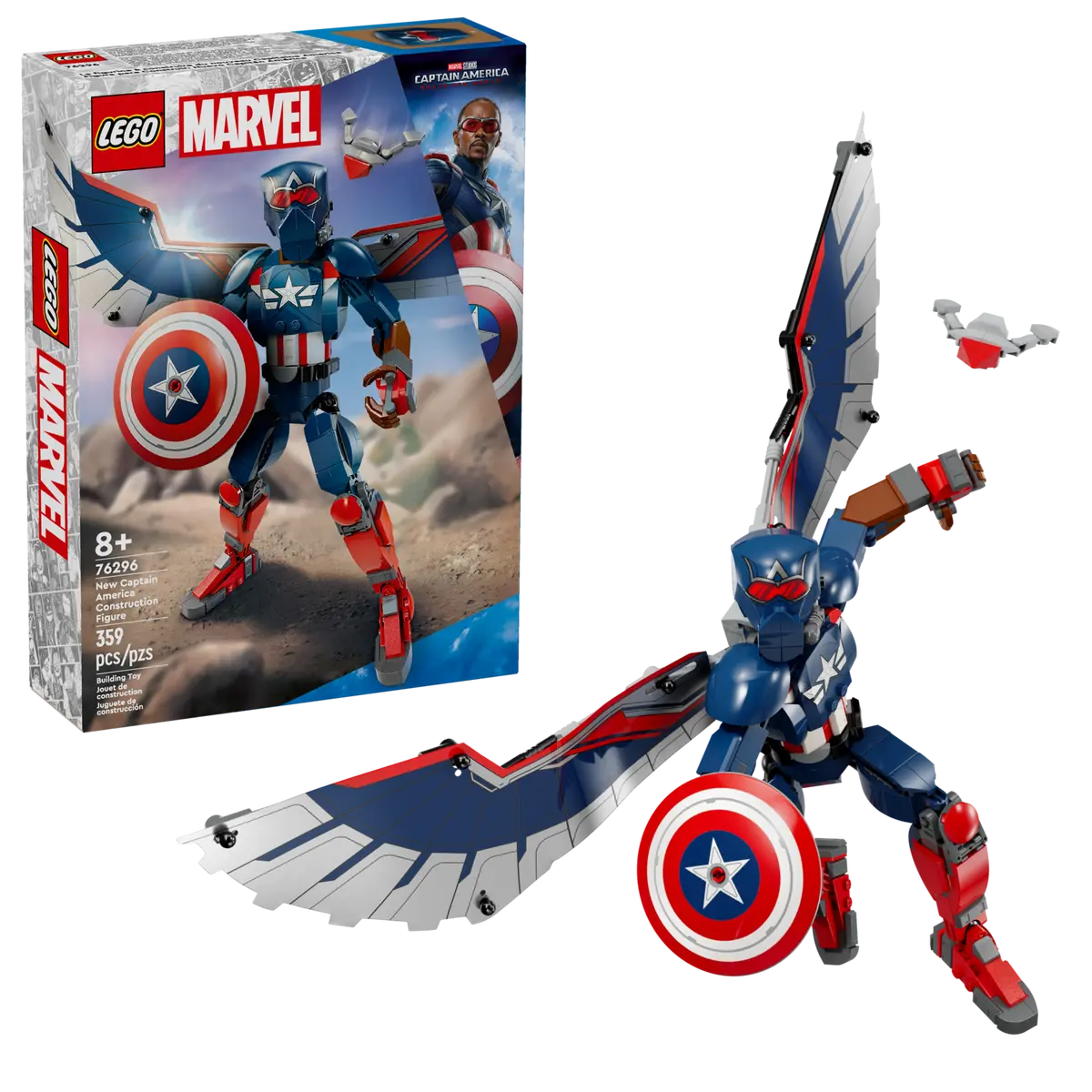 Lego Marvel Captain America Construction Figure 76296