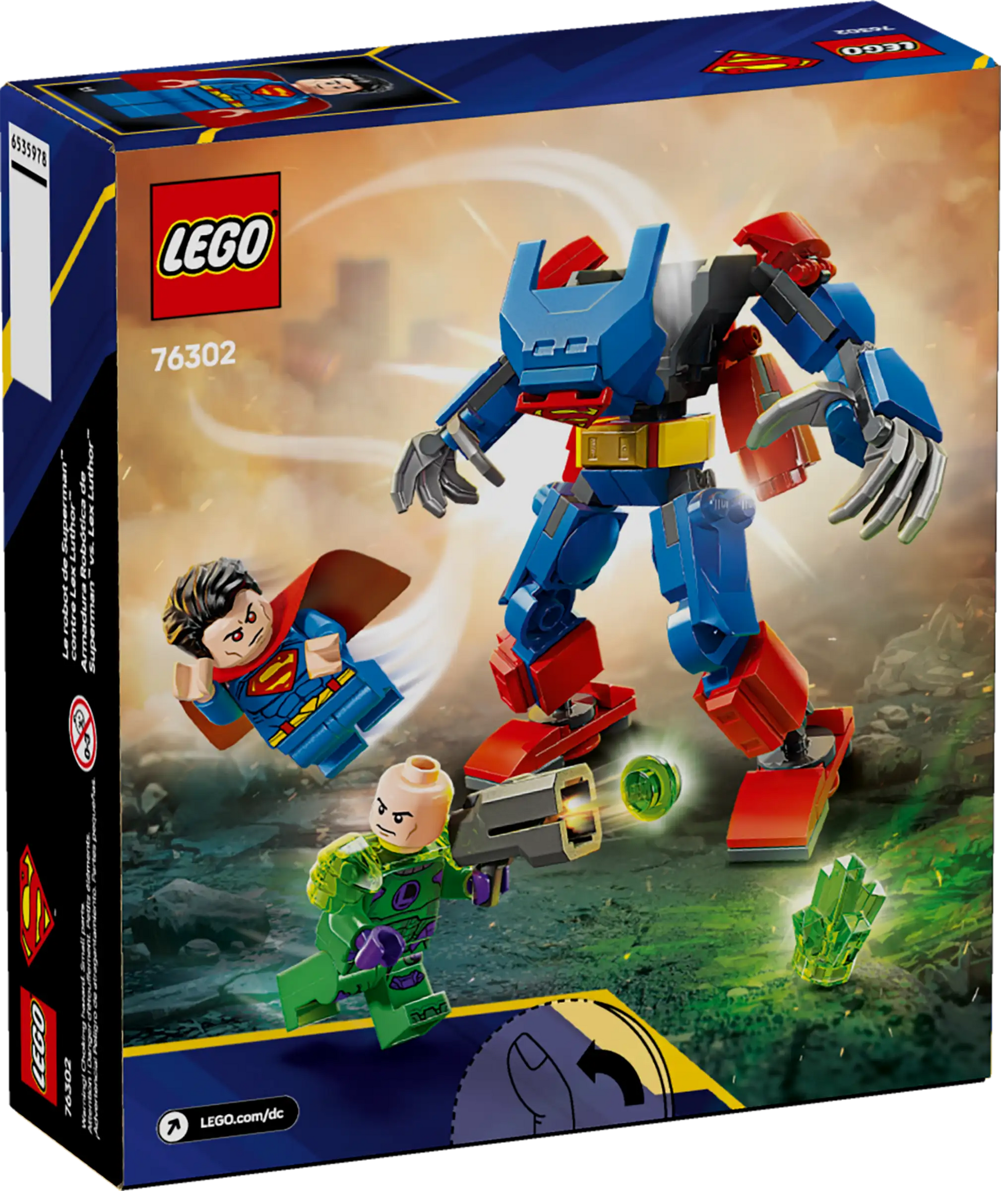 Lego Superman Mech vs. Lex Luthor 76302