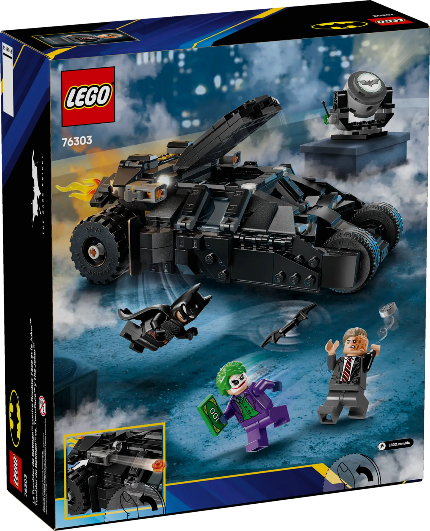 Lego Batman Tumbler vs. Two-Face & The Joker 76303