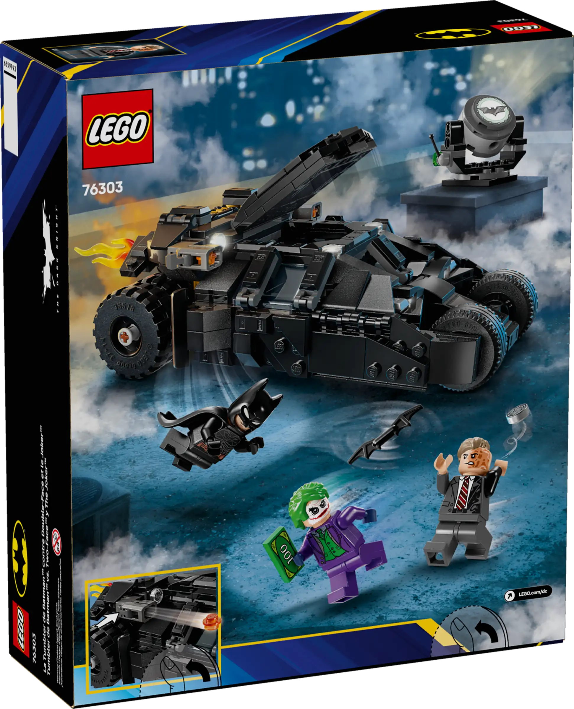 Lego Batman Tumbler vs. Two-Face & The Joker 76303
