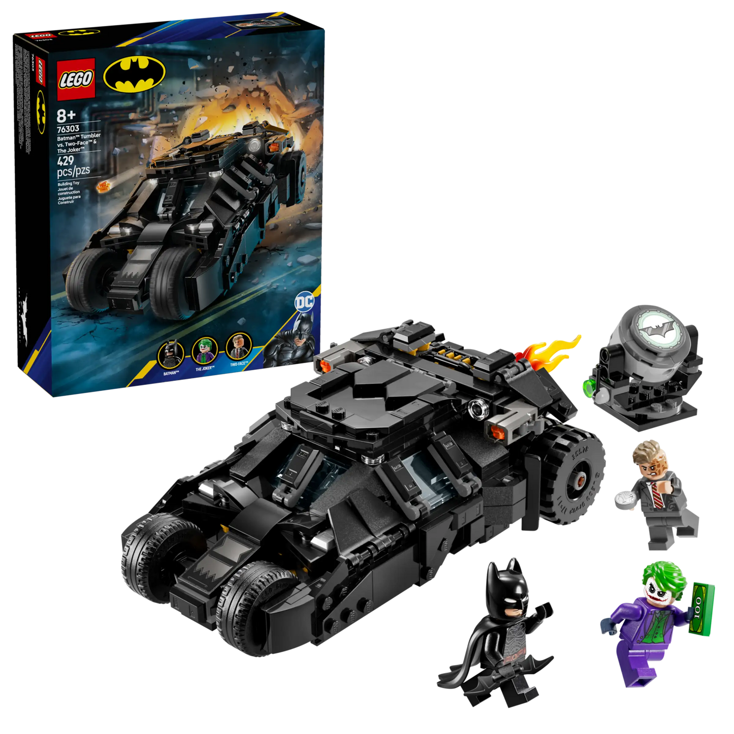 Lego Batman Tumbler vs. Two-Face & The Joker 76303