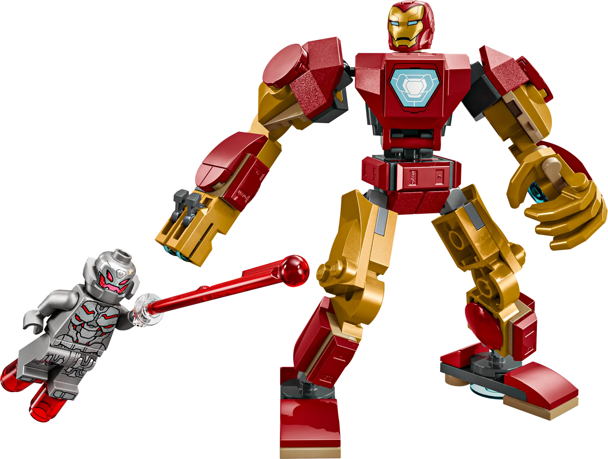 Lego Marvel Iron Man Mech vs. Ultron 76307