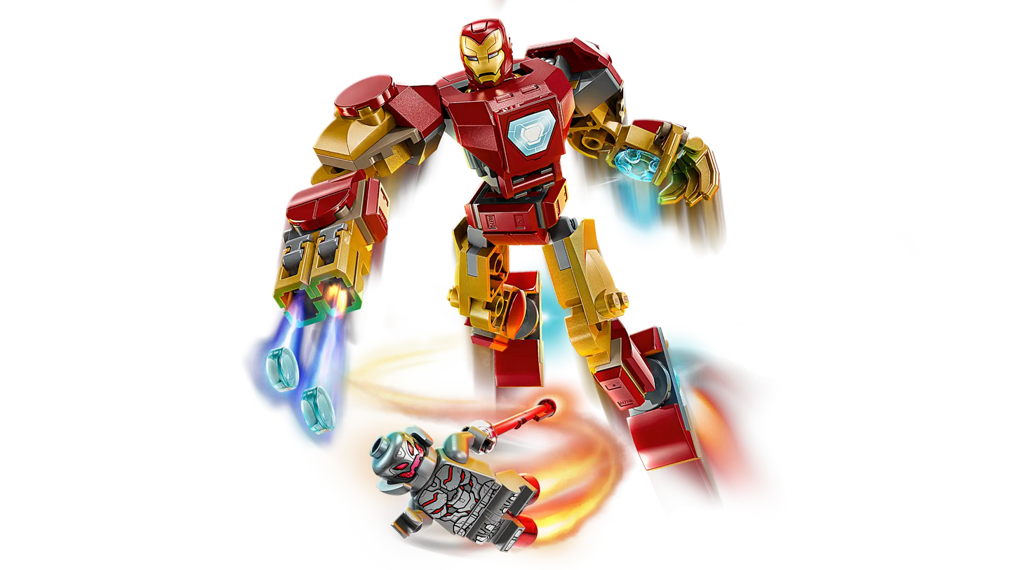 Lego Marvel Iron Man Mech vs. Ultron 76307