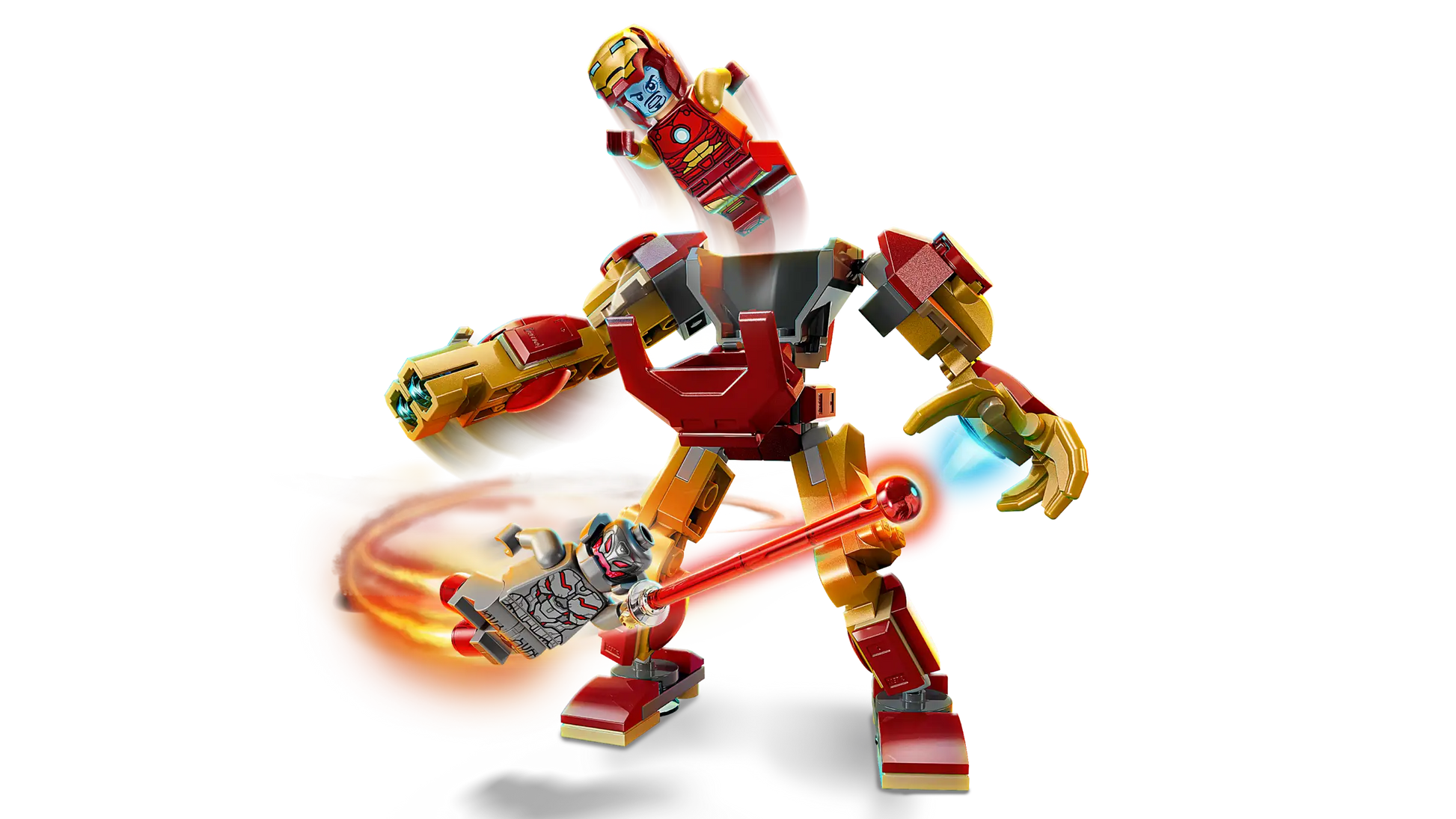 Lego Marvel Iron Man Mech vs. Ultron 76307